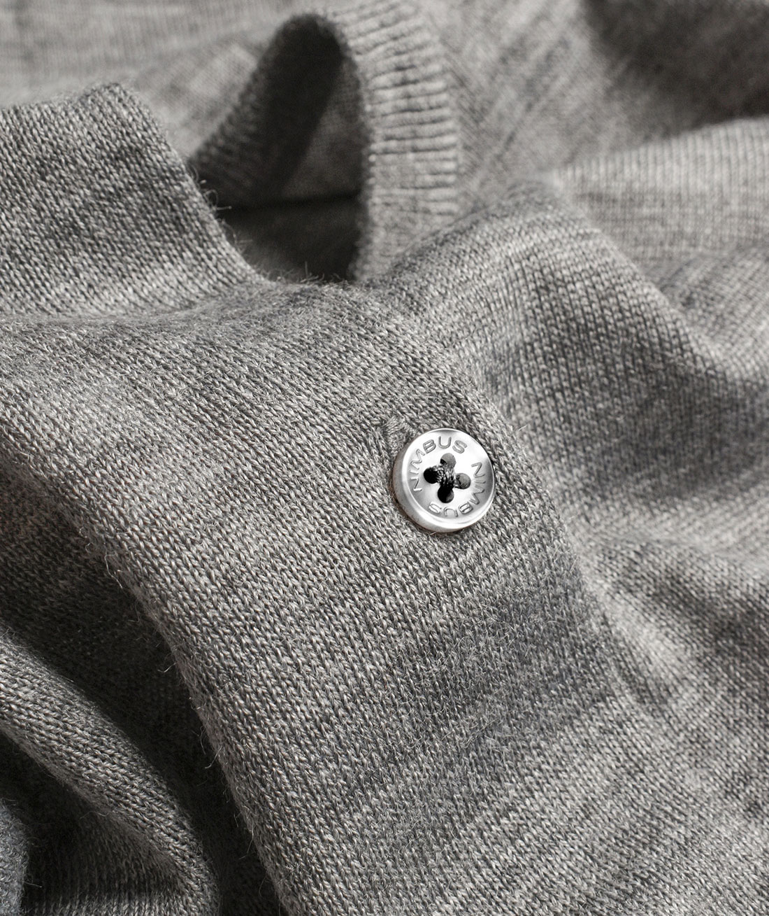 Nimbus Phoenix women's knitted cardigan with merino wool, Grey melange, large image number 4