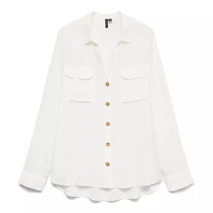 Vero Moda VMBUMPY skjorta dam, Snow White, large image number 0