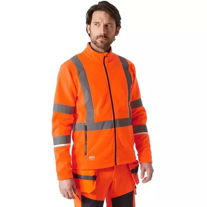 Helly Hansen UC-ME fleece jacket, Hi-vis Orange, large image number 1