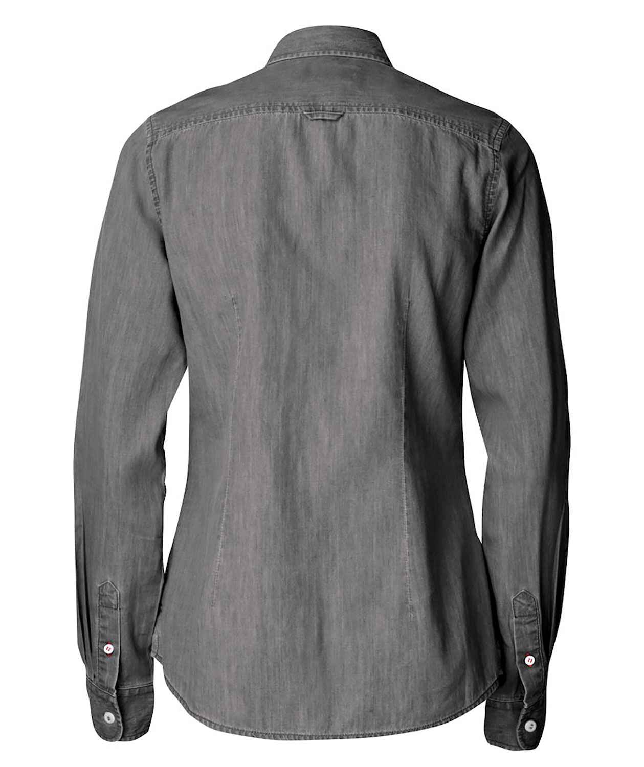 Cutter & Buck Ellensburg Modern fit women's denim shirt, Denim Grey