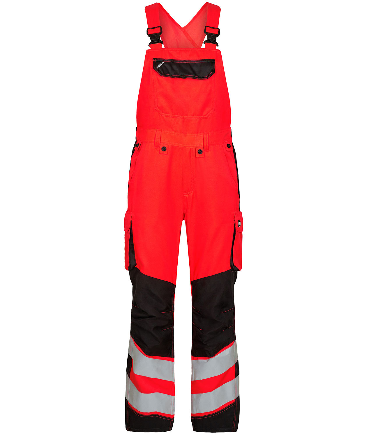 Engel Safety Light h&auml;ngselbyxa dam, Varsel R&ouml;d/Svart, Varsel R&ouml;d/Svart, swatch