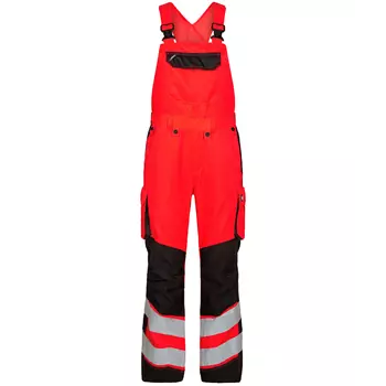 Engel Safety Light dame overalls, Hi-vis Rød/Sort
