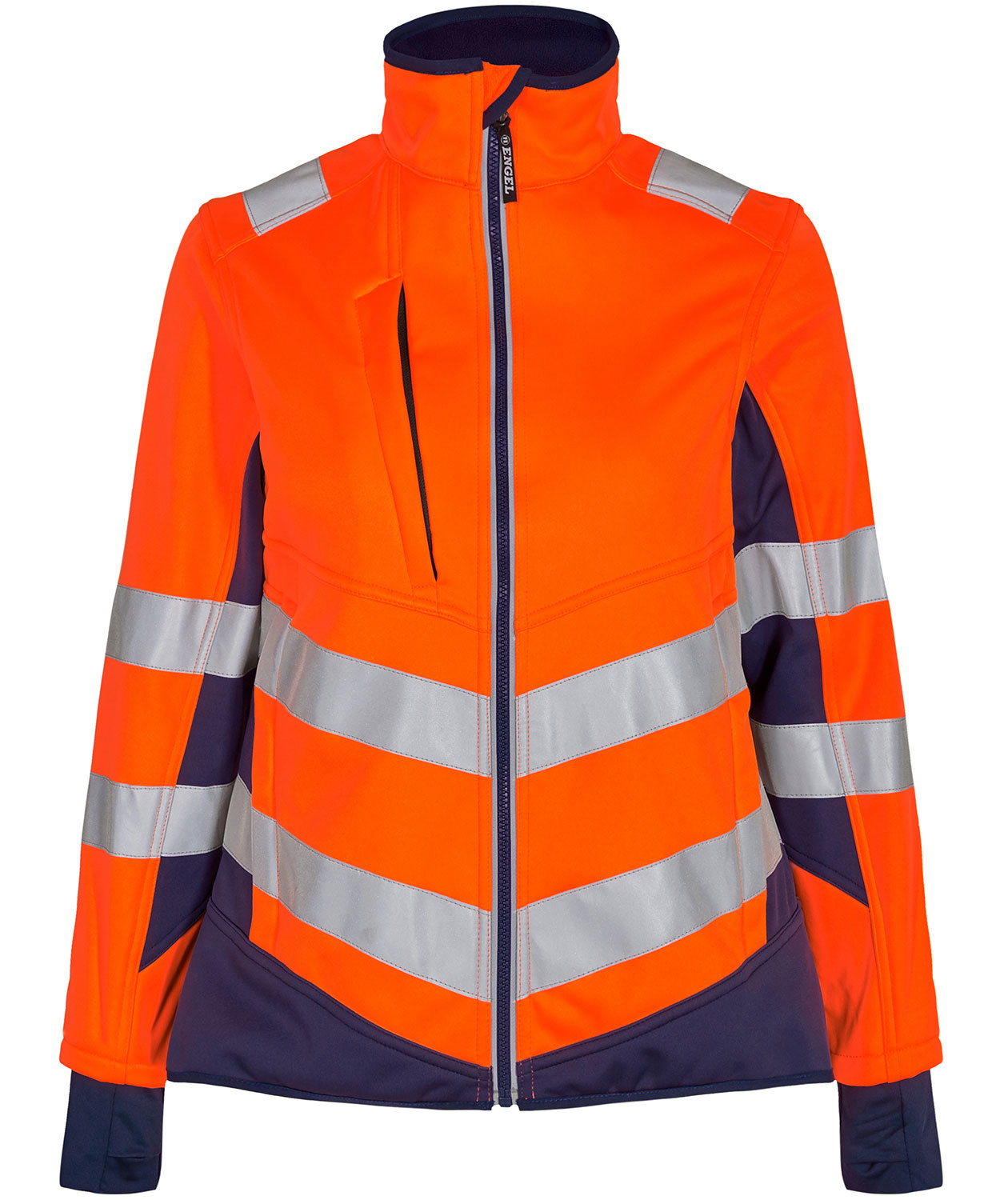 Engel Safety softshelljacka dam, Orange/Blue Ink, Orange/Blue Ink, swatch
