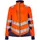 Engel Safety women's softshell jacket, Orange/Blue Ink, Orange/Blue Ink, swatch
