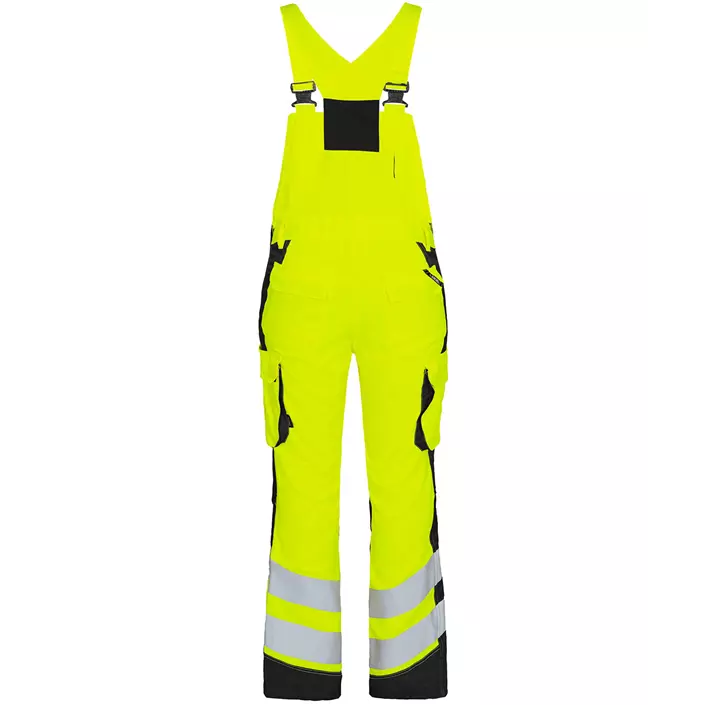 Engel Safety Light dame overalls, Hi-vis Gul/Sort, large image number 1