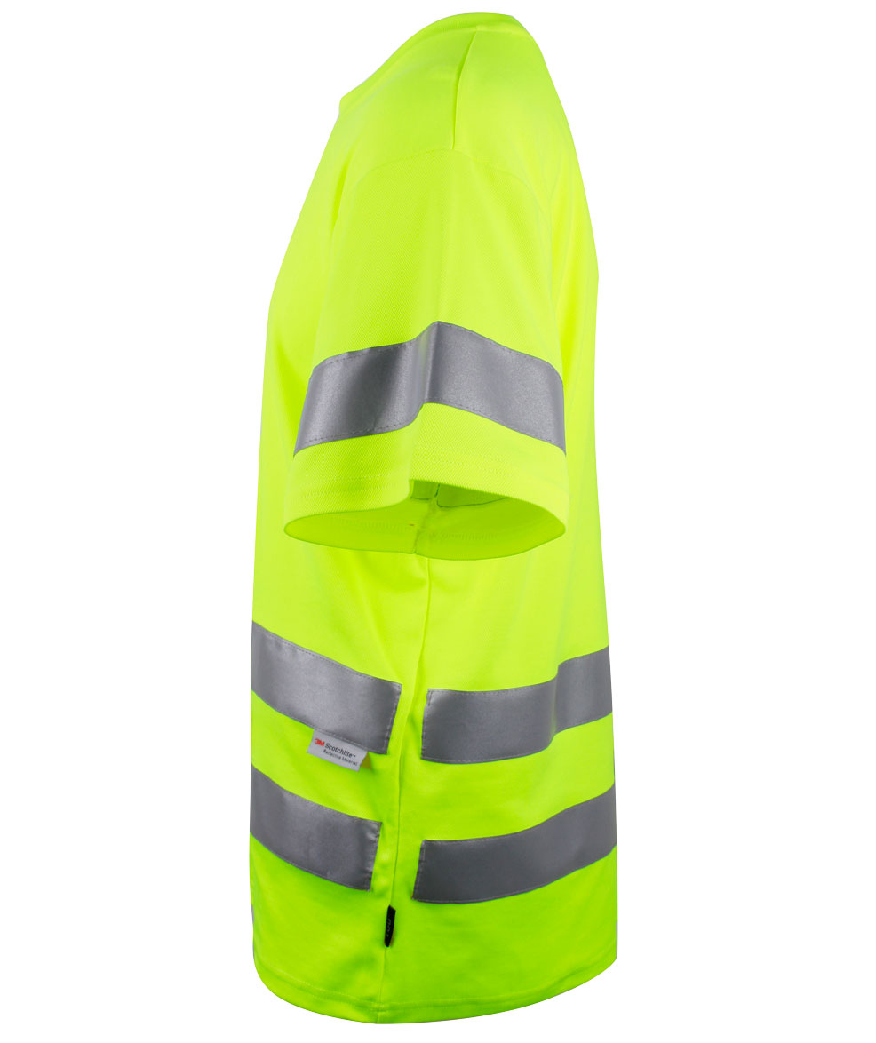 YOU Landskrona T-shirt, Hi-Vis Yellow, large image number 4