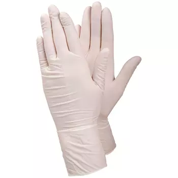 Tegera 833 latex disposable gloves powder free 100-pack, White