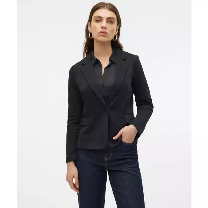 Vero Moda VMJULIA Regular fit blazer dam, Black, large image number 1