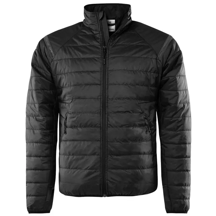 Fristads Green vadderad jacka 4101 GRP, Svart, large image number 0
