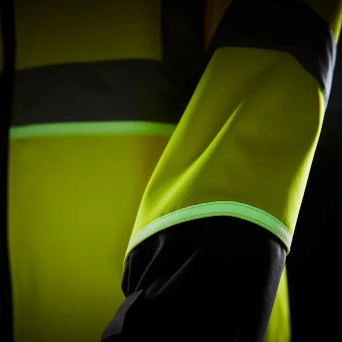 Helly Hansen UC-ME softshelljakke, Hi-vis Gul/Ebony, large image number 4