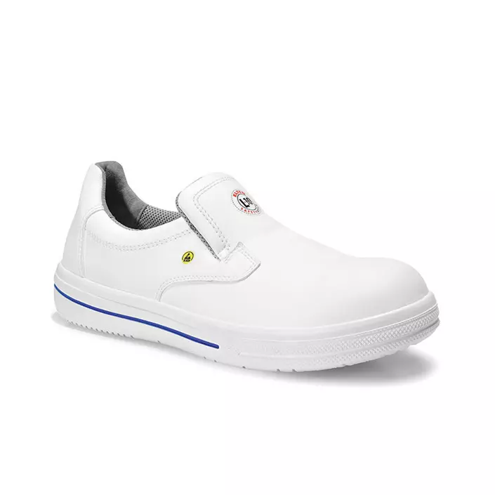 Elten Pure Slipper Low sikkerhedssko S2, Hvid, large image number 0