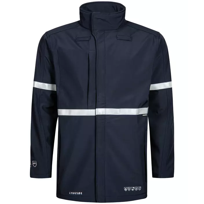 Lyngsøe softshell jacket, Marine Blue, large image number 0