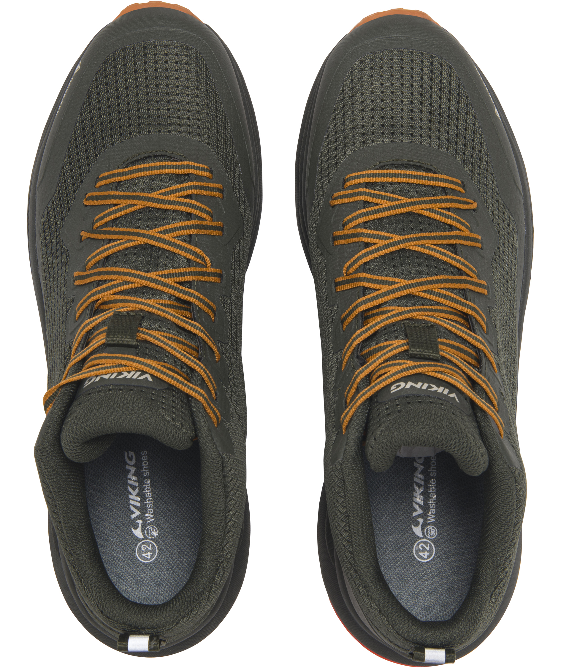 Viking Motion Mid GTX M sneakers, Pine/Red, large image number 5