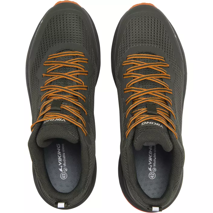 Viking Motion Mid GTX M sneakers, Pine/Red, large image number 5