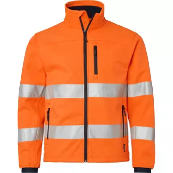 Top Swede softshell jacket 7621, Hi-vis Orange
