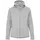 Fristads Cobalt Polartec® women's hoodie with zipper, Grey Melange, Grey Melange, swatch