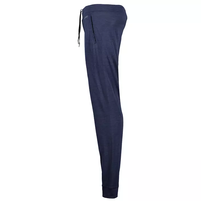 GEYSER seamless sporty pants, Navy melange, large image number 4