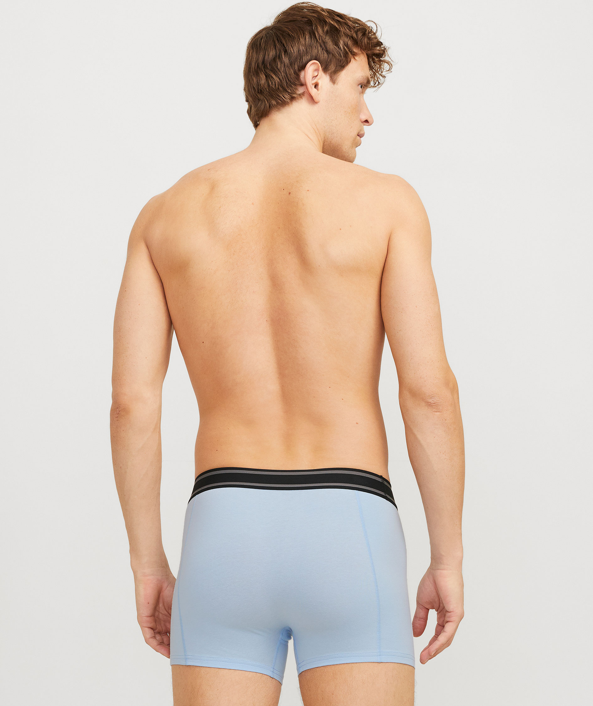 Jack & Jones JACAIDEN SOLID 3-pack boxer shorts, Deep Teal, large image number 3