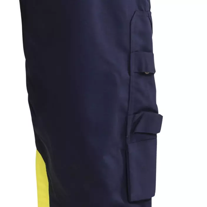 Blåkläder Multinorm trousers, Marine/Hi-Vis yellow, large image number 2