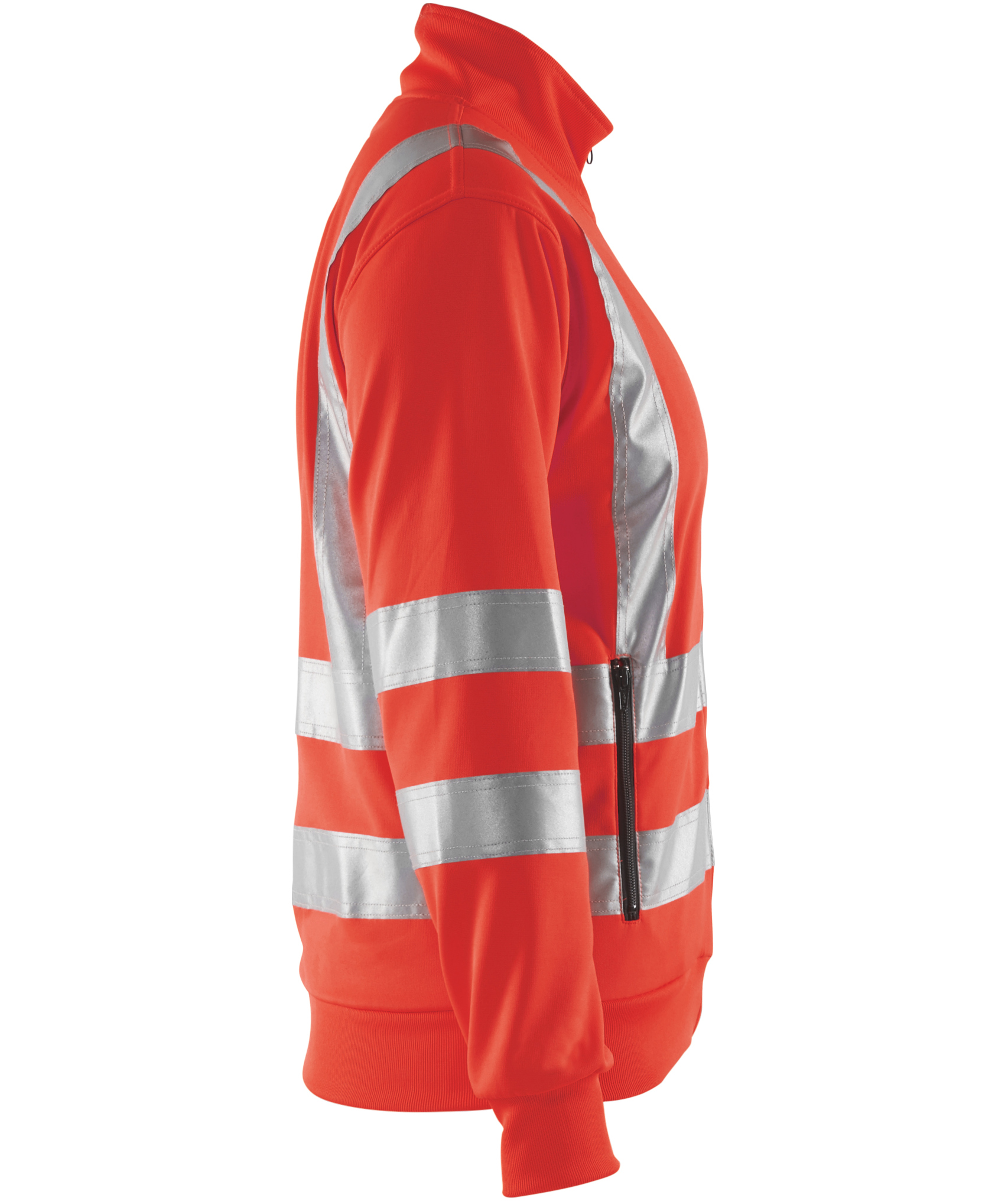 Bl&aring;kl&auml;der Damen Strickjacke, Hi-Vis Rot, large image number 3