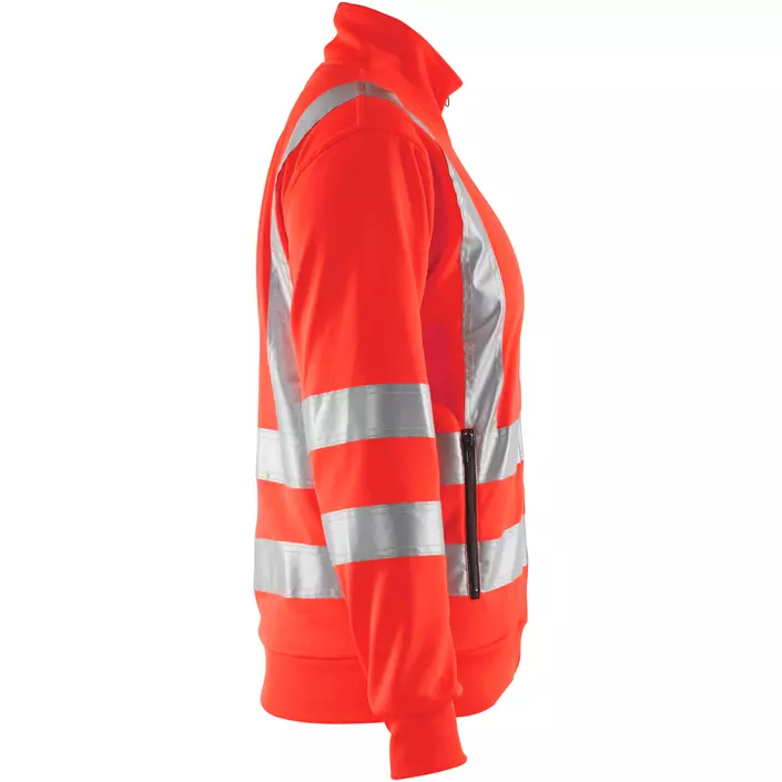 Blåkläder cardigan dam, Varsel Röd, large image number 3