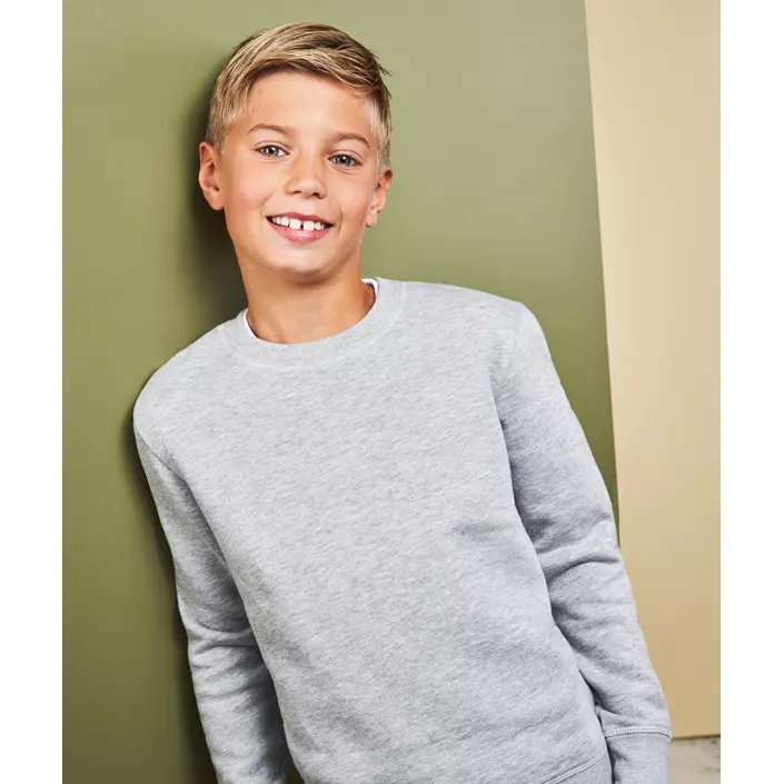ID Core sweatshirt for kids, Grey Melange, large image number 1