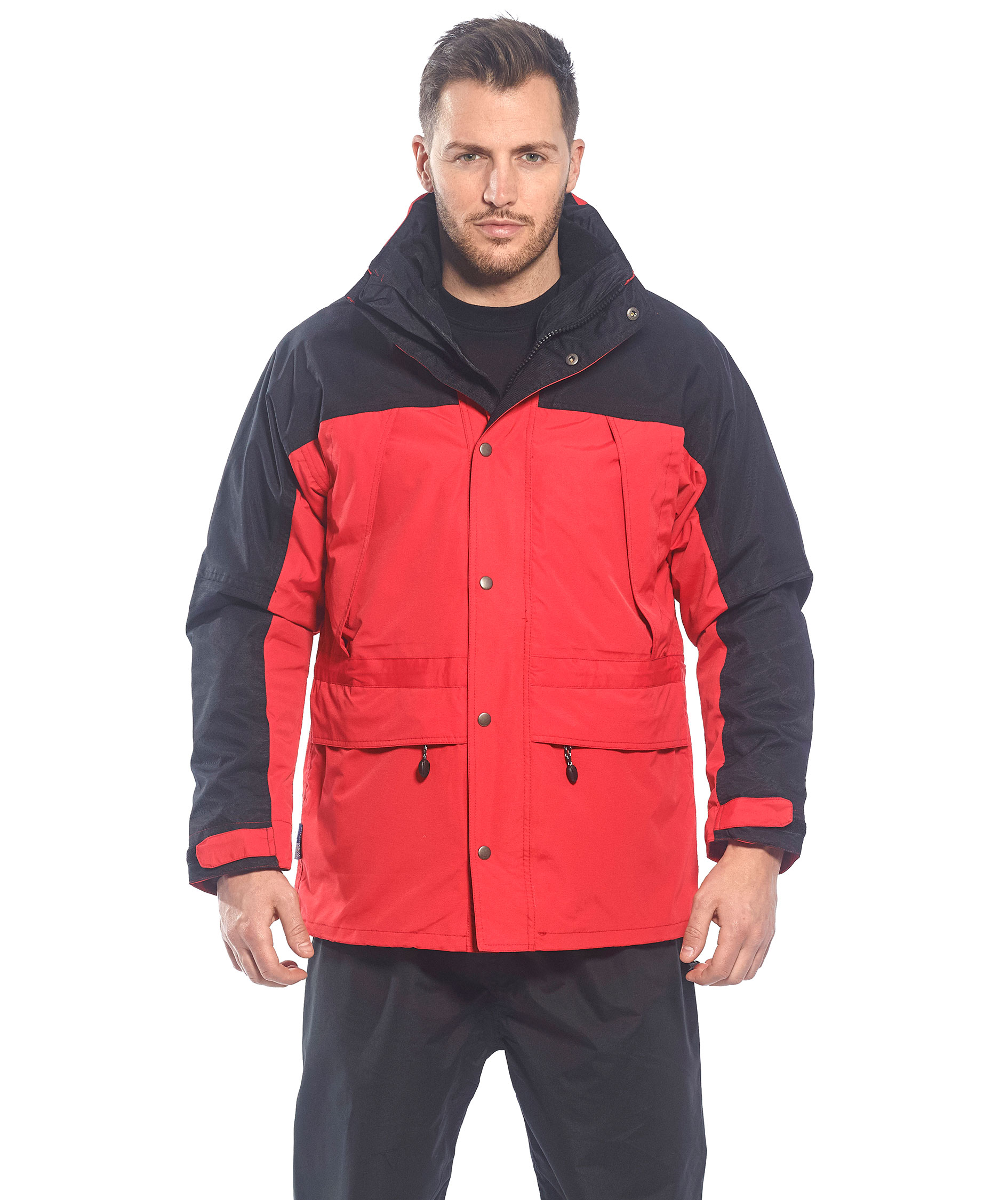 Portwest Orkney 3-in-1 jacket, Red, Red, large image number 1