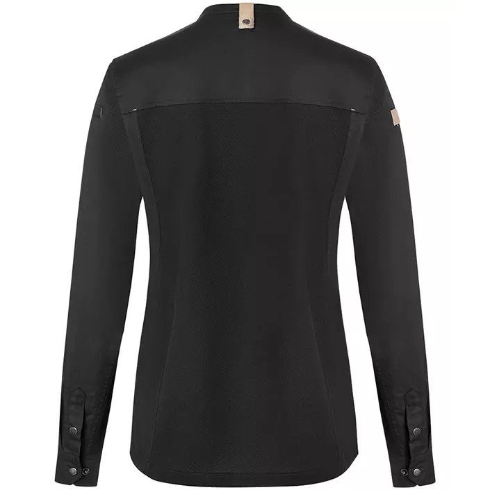 Karlowsky Green-Generation women's chefs jacket, Black, large image number 2