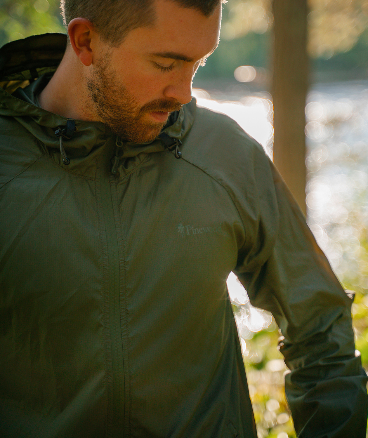 Pinewood Finnveden Windblocker jakke, Gr&oslash;n, large image number 4