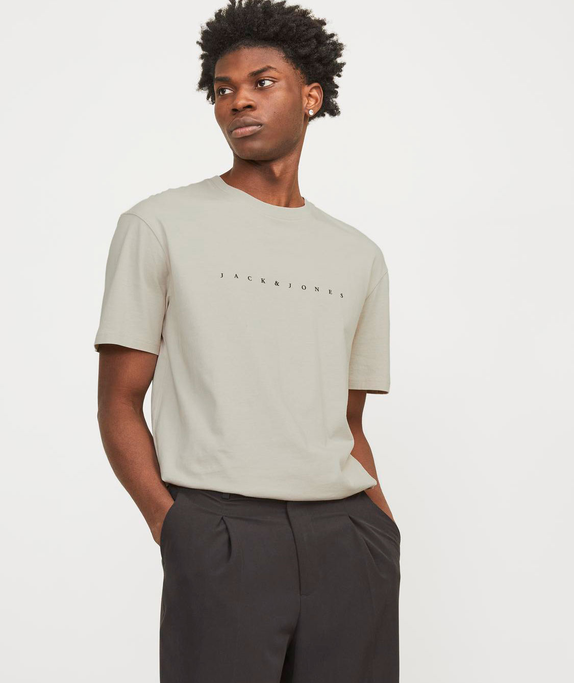 Jack & Jones JJESTAR T-shirt, Moonbeam
