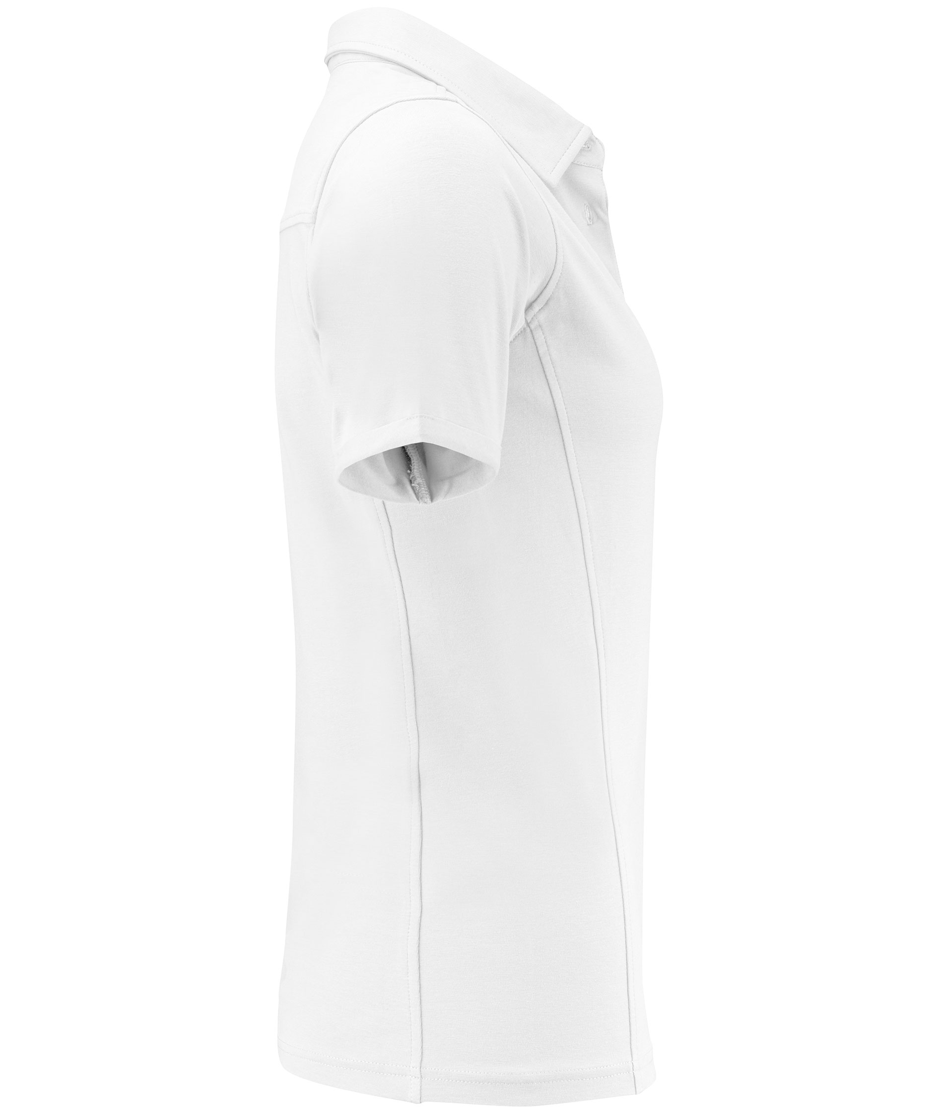 J. Harvest Sportswear American women's polo shirt, White, large image number 2