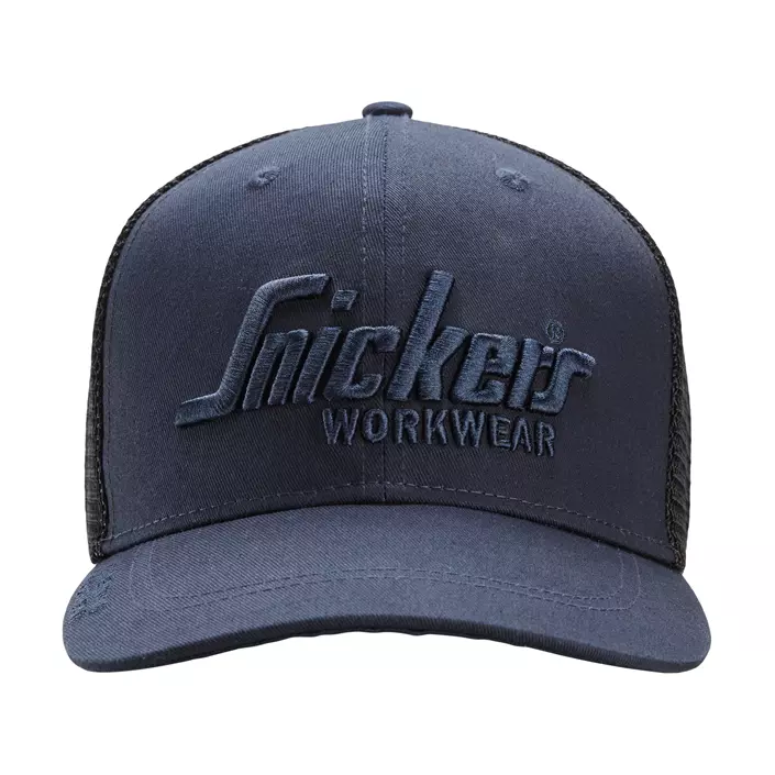Snickers Trucker cap 9001, Navy/black, Navy/black, large image number 0