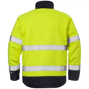 Fristads Flame winter jacket 4588, Hi-Vis yellow/marine