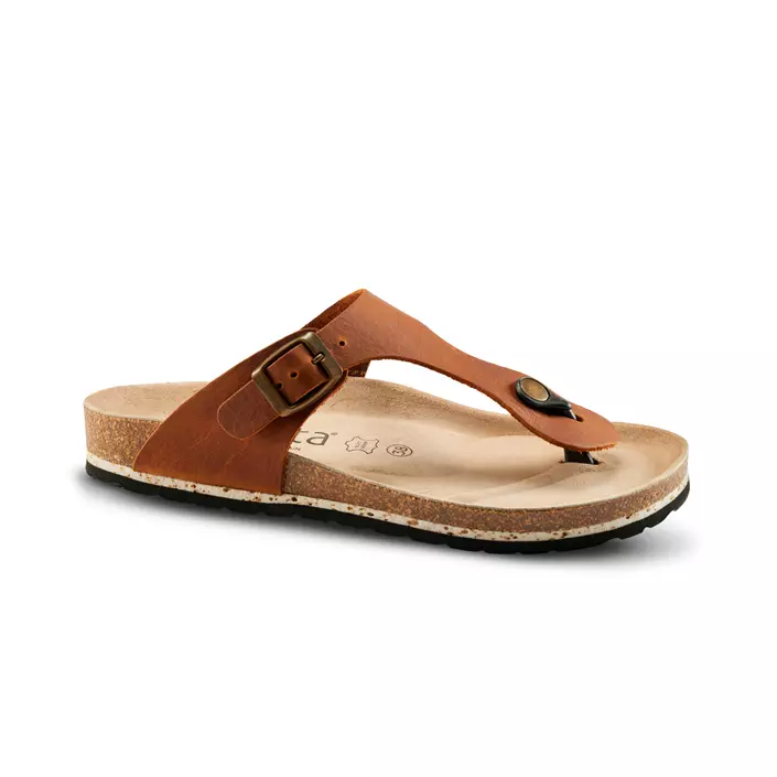 Sanita Bora Bora Bio women's sandals, Chestnut Brown, large image number 0