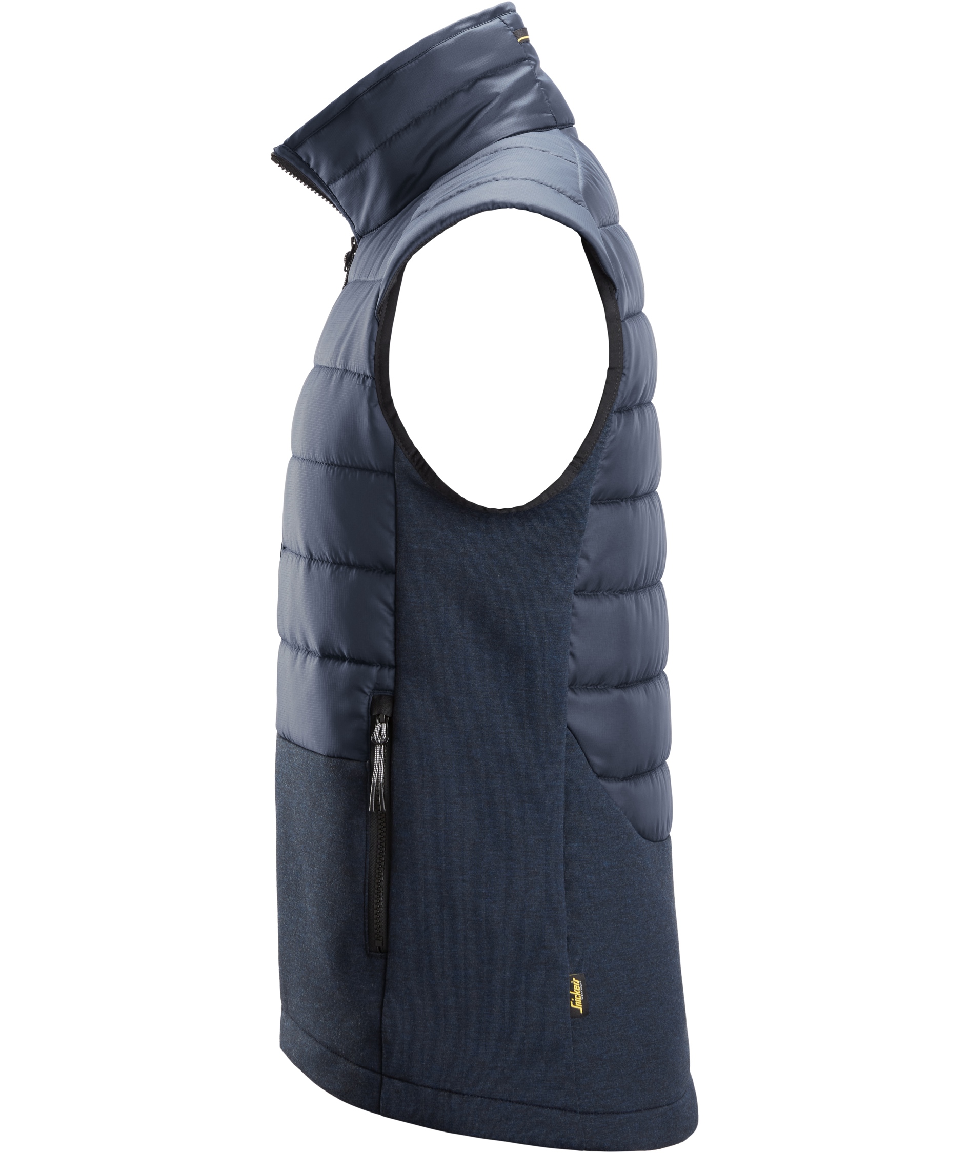 Snickers FlexiWork hybrid vest 4902, Navy/Dark Navy Melange, large image number 3