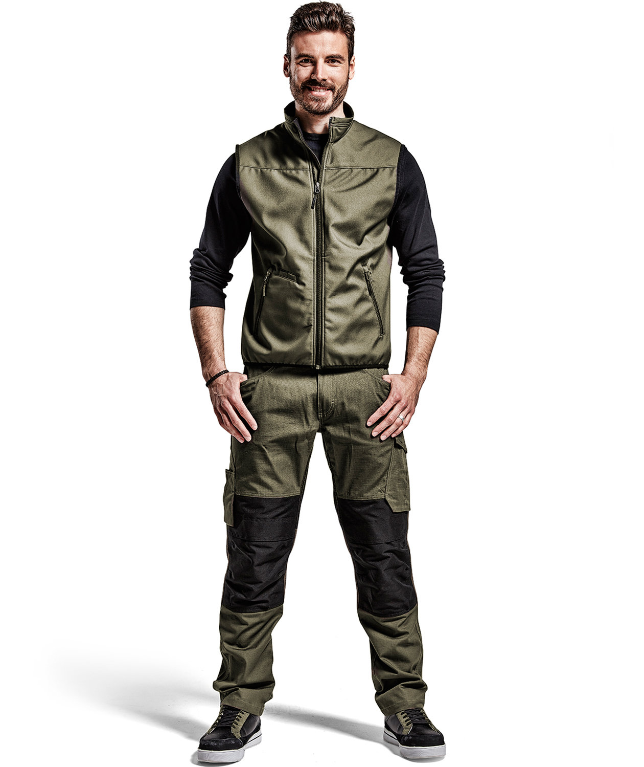 Bl&aring;kl&auml;der Unite softshell vest