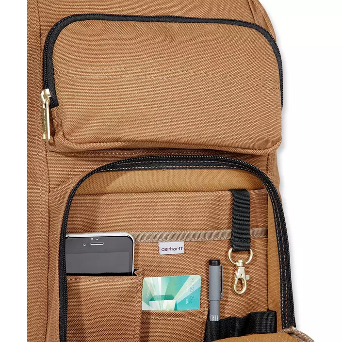 Carhartt Single Compartment rygsæk 27L, Carhartt Brown, Carhartt Brown, large image number 4