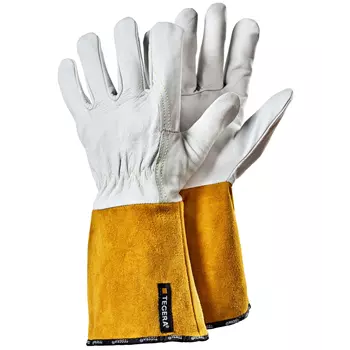 Tegera 130A welding gloves, White/Yellow