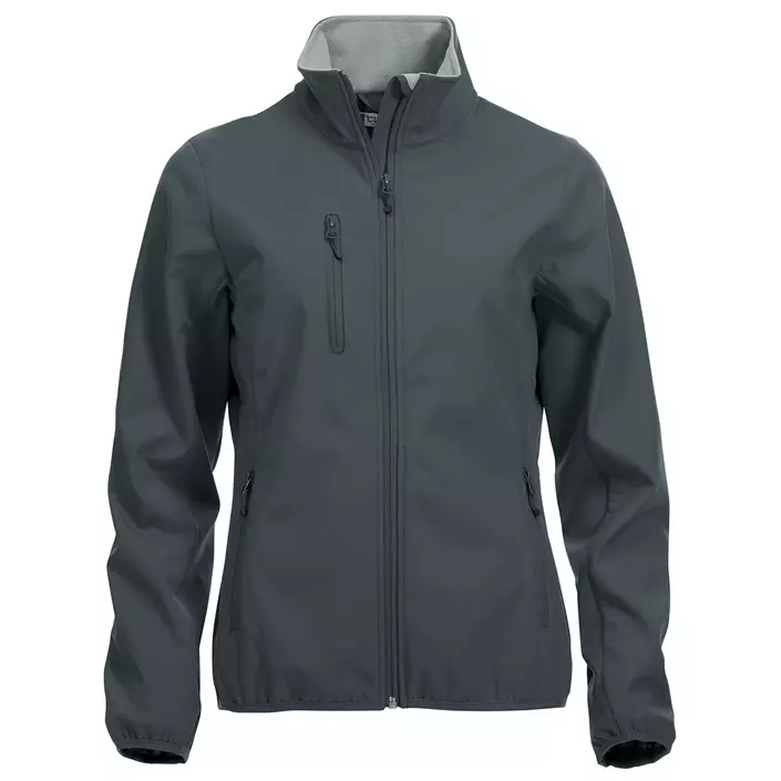 Clique Basic women's softshell jacket, Pistol Grey, large image number 0