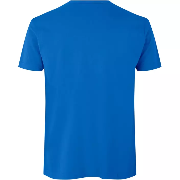 ID T-time T-shirt med v-hals, Azure, large image number 1
