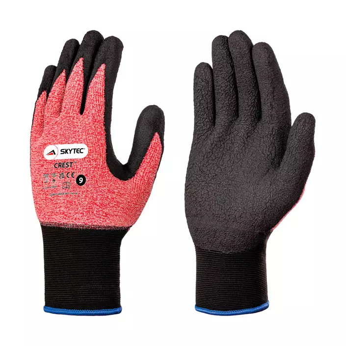 Skytec Crest™ work gloves, Black/Red, large image number 0
