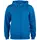 Clique Basis Active hoodie with full zipper, Royal Blue, Royal Blue, swatch