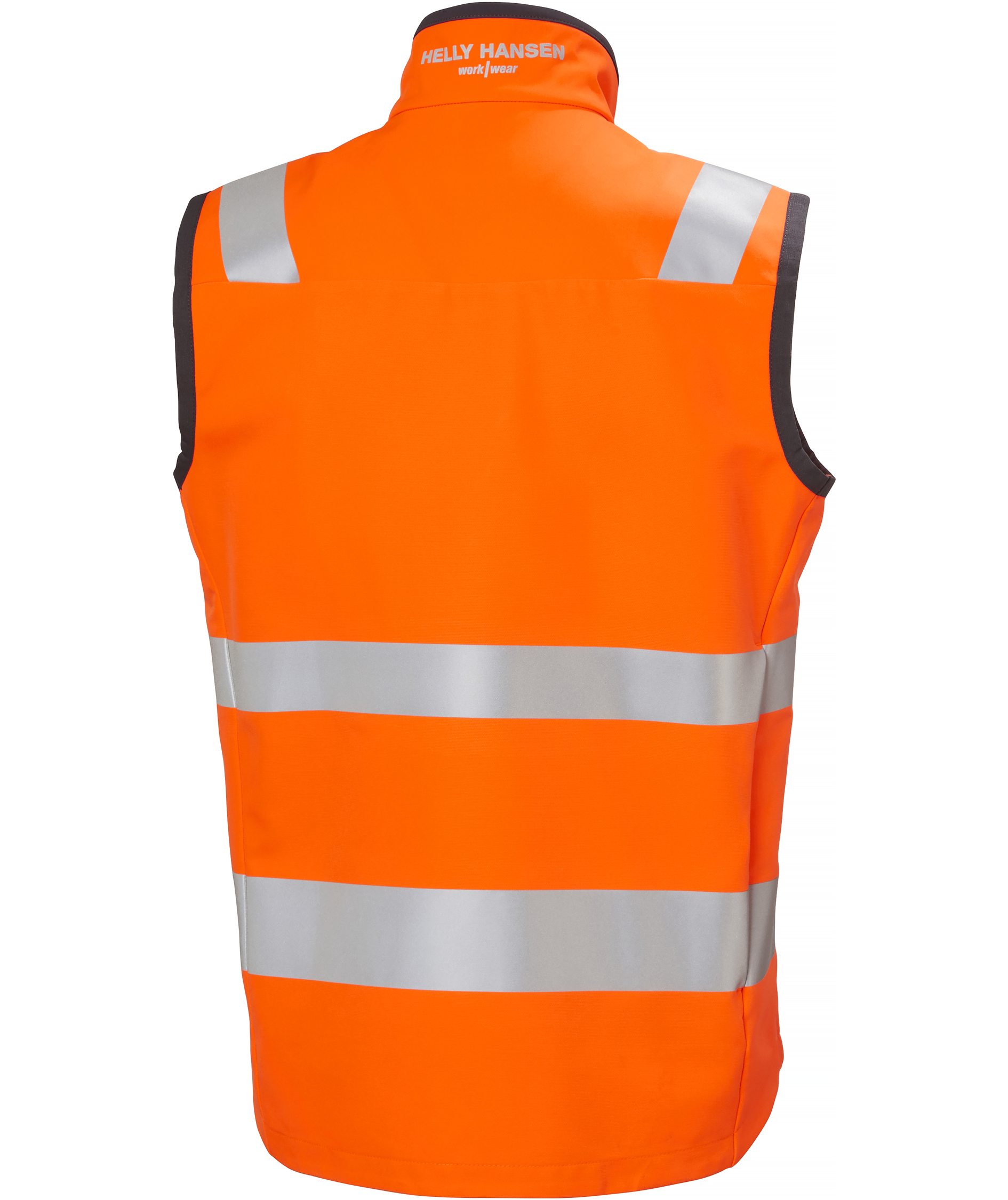 Helly Hansen Alna 4X Tech vest full stretch, Hi-vis Orange/Ebony, large image number 2