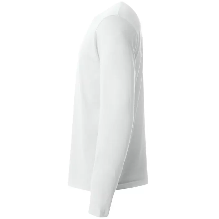 Clique Basic-T långärmad T-shirt, White, large image number 3