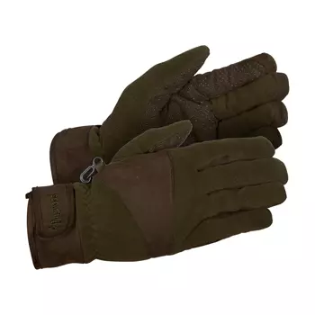 Pinewood Småland Hunters Extreme fleece gloves, Hunting Brown/Suede Brown