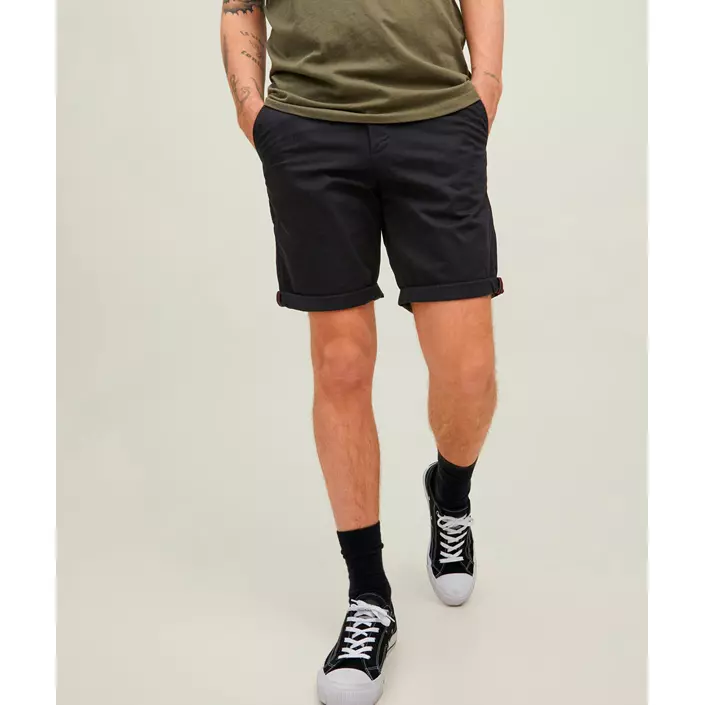 Jack & Jones JPSTBOWIE Chino shorts, Black, large image number 6