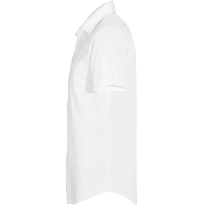 Derby of Sweden Maverick Slim Fit kurzärmlige Pilotenhemd, White, large image number 3