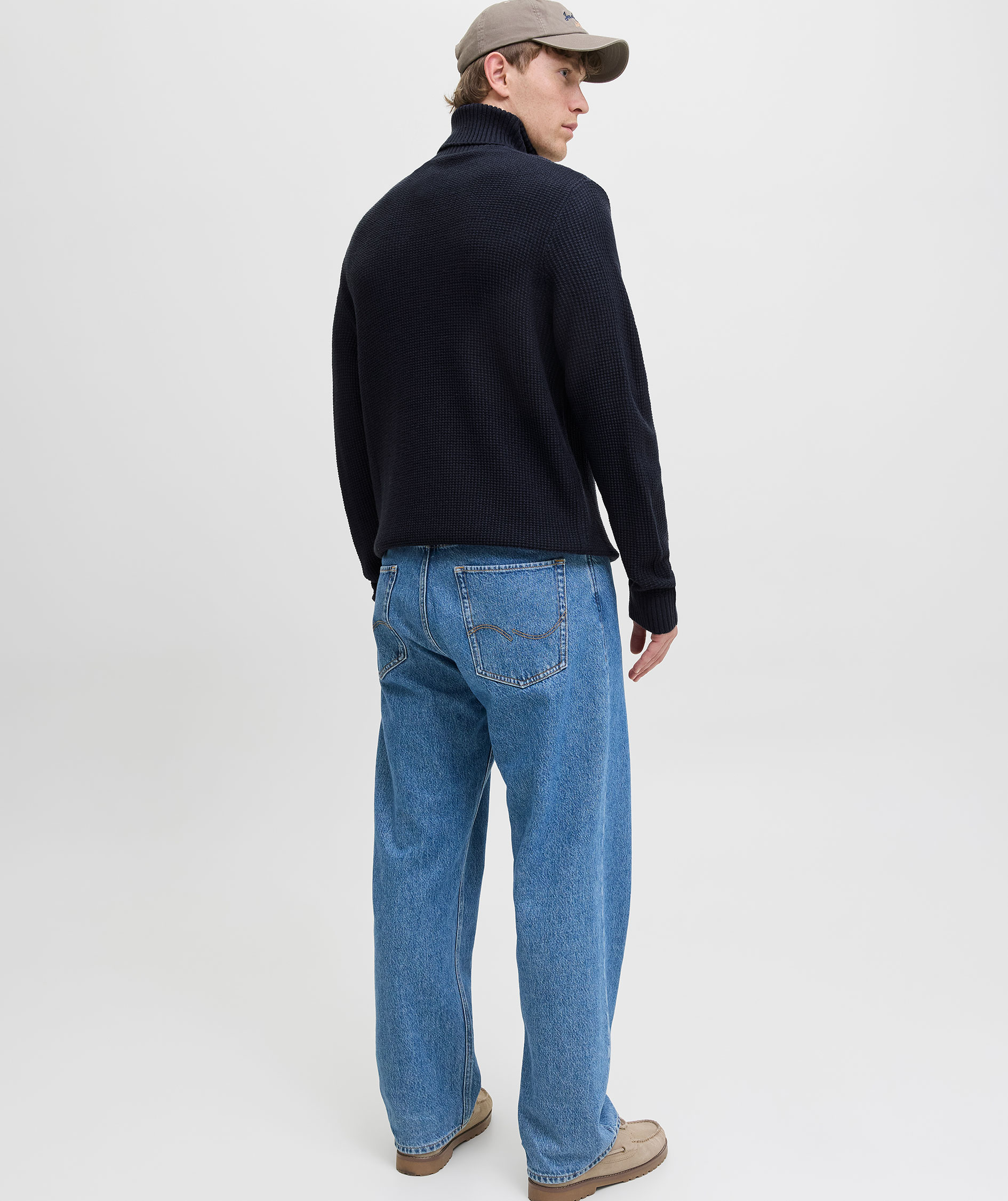 Jack & Jones JJROY rullekrave striktr&oslash;je, Sky Captain, large image number 2