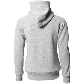 Nimbus Williamsburg women's hoodie with full zipper, Grey melange