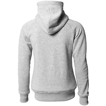 Nimbus Williamsburg hoodie med blixtlås dam, Grey melange